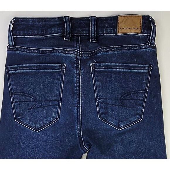 American Eagle Outfitters Size 00 Short Womens 30" Inseam Festival Slit Flare - Picture 11 of 14